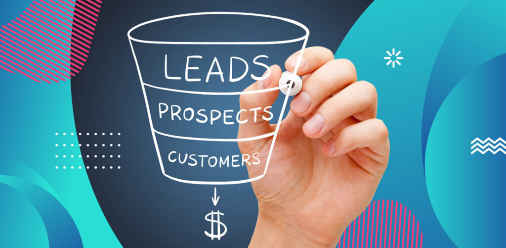 Marketing team planning lead generation strategies for business growth