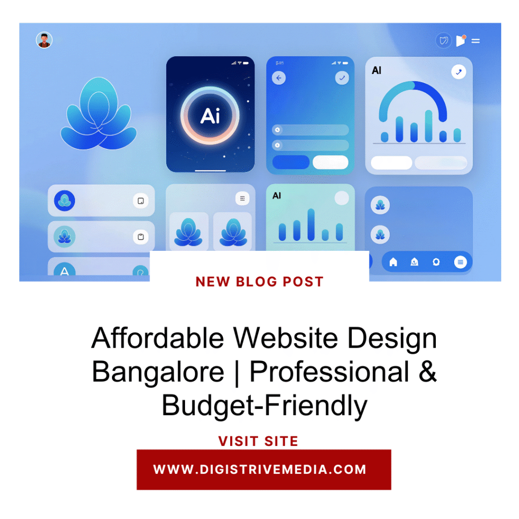 Affordable Website Design Bangalore | Professional & Budget-Friendly