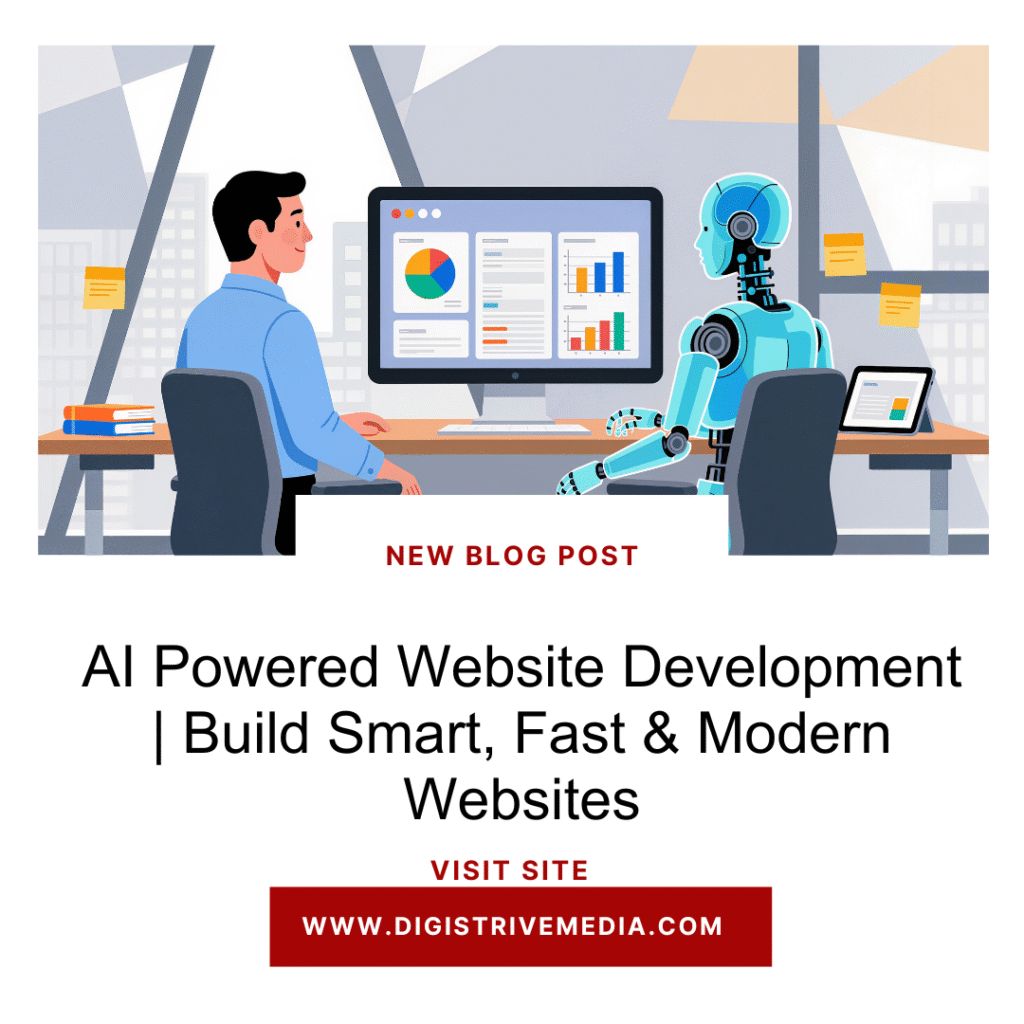 AI Powered Website Development | Build Smart, Fast & Modern Websites