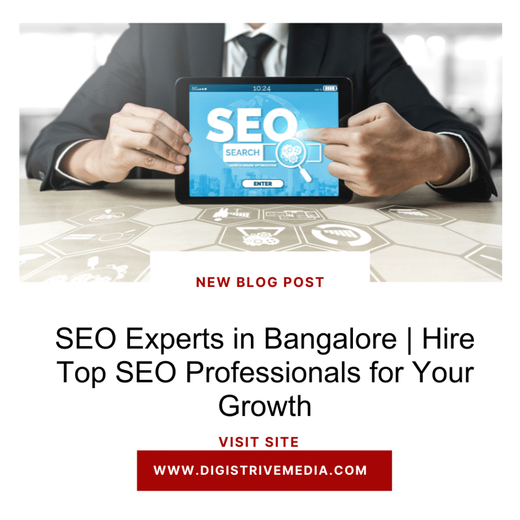 SEO Experts in Bangalore | Hire Top SEO Professionals for Your Growth