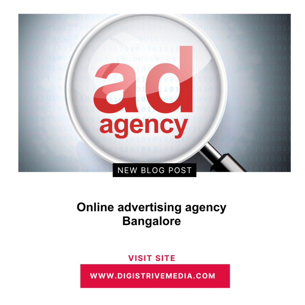 Online advertising agency Bangalore