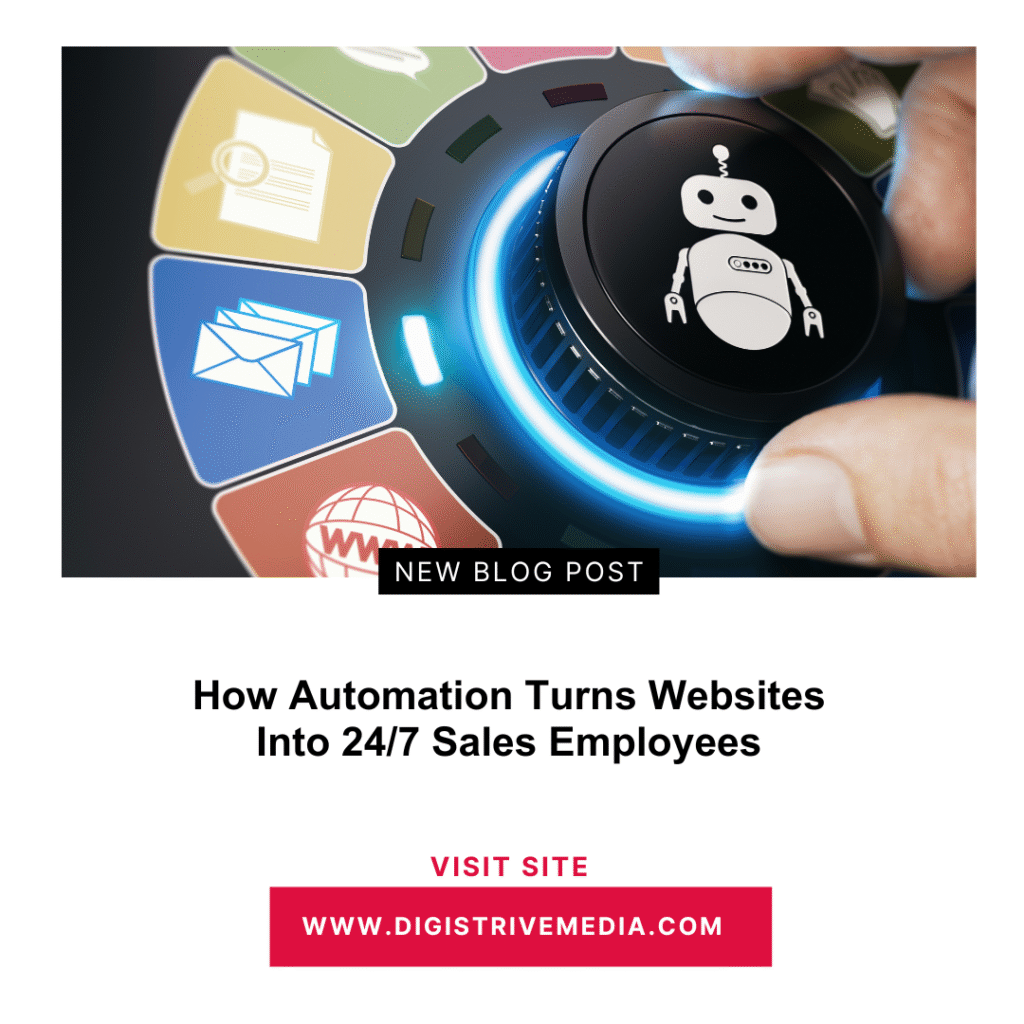 How Automation Turns Websites Into 24/7 Sales Employees
