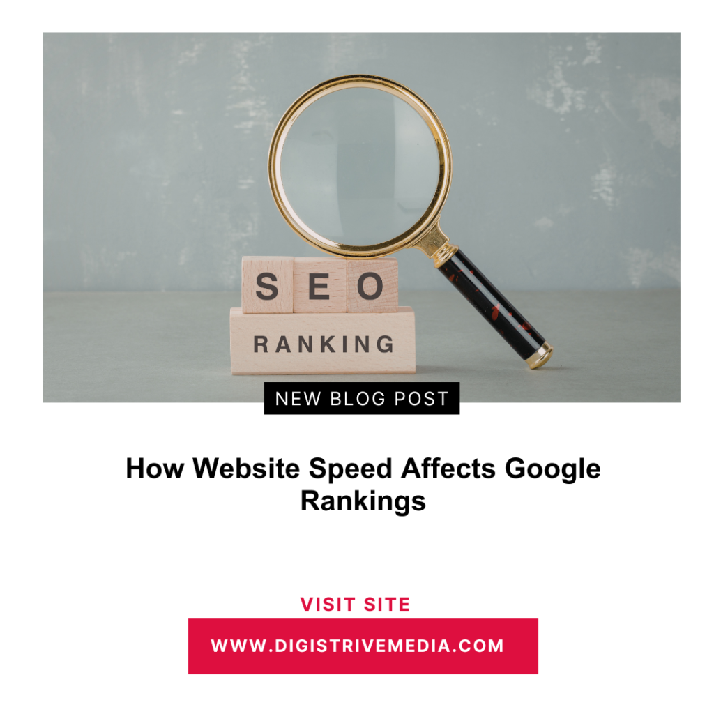 How Website Speed Affects Google Rankings