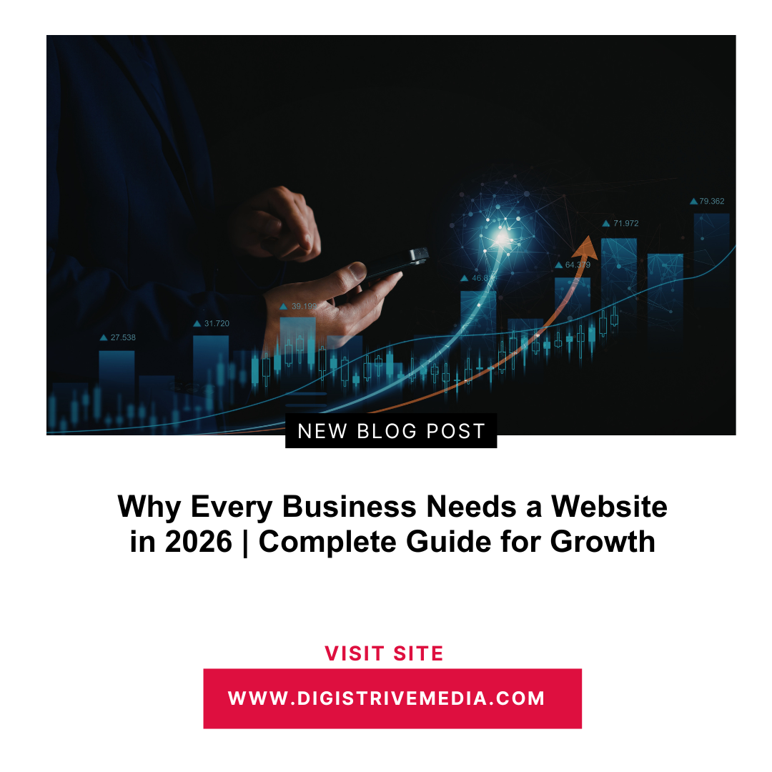 Why Every Business Needs a Website in 2026 - Digistrivemedia
