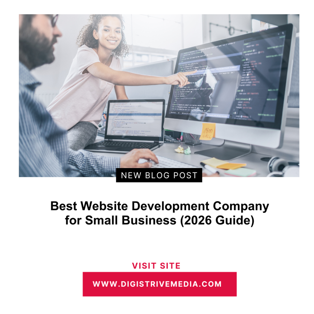 Best Website Development Company for Small Business (2026 Guide)