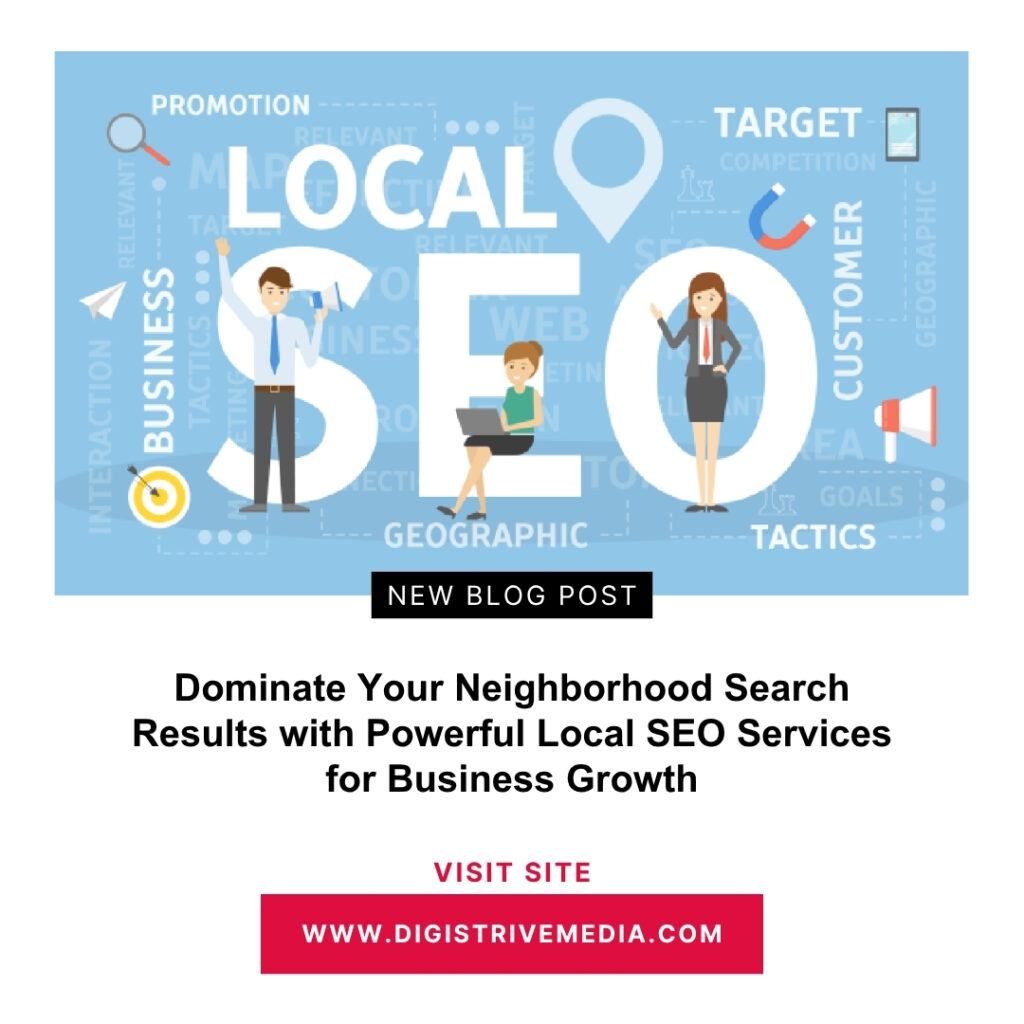 Local SEO Services Business