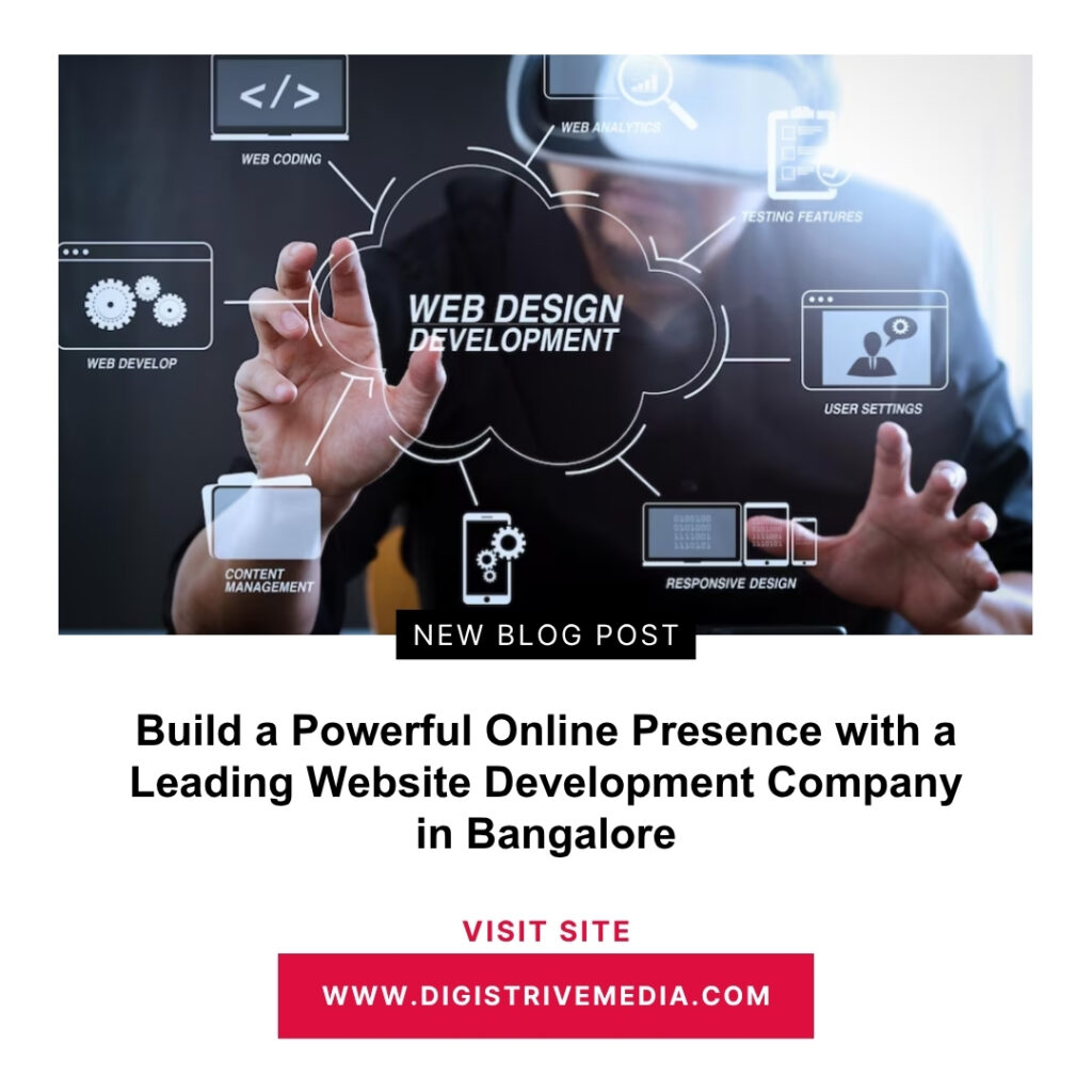 website development company in Bangalore