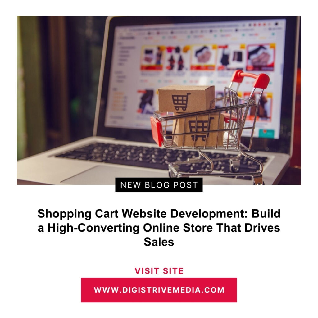 Shopping Cart Website Development