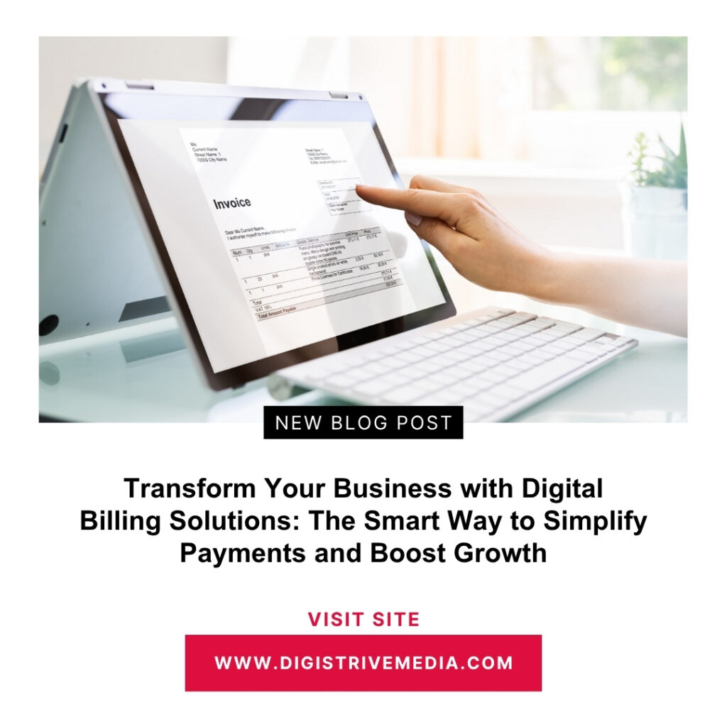Digital Billing Solutions Business
