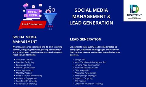 Social media management pricing packages and service comparison